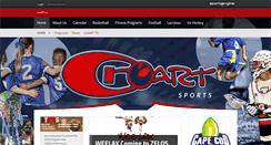 Desktop Screenshot of croartsports.com